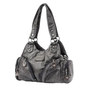 All-Matching Shoulder Bag for Woman Motorcycle Bag Simple Crossbody Bag Trendy Handbag Retro Messenger Bag