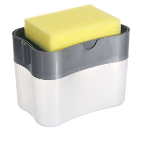 🧽🧴🍽Pam Sabun Basuh Pinggan dengan Span | Manual Press Dish Soap Dispenser Pump with Cleaning Sponge