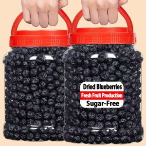 Superfood Dried Blueberries (Organic No Sugar Added  Healthy Low Carb Diet Dried Snack ) - Antioxidant-Rich Naturally Sweet Snack