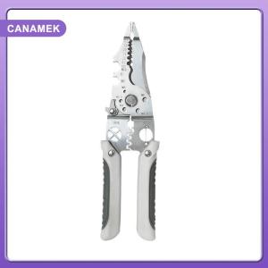 【CANAMEK】 Multi Functional Electrician Pliers For Wire Splitting And Stripping Specialized For Electricians