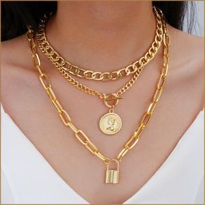 Necklace Light Luxury Jewelry Exquisite Durable Everyday Wear Comfort Personality Pendant Buckle