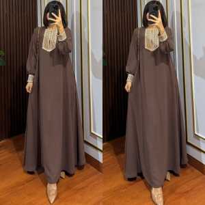 GAMIS BUSUI BUMIL FRIENDLY KAFTAN INDIA MEWAH KAFTAN WANITA BAJU LEBARAN PAKAIAN