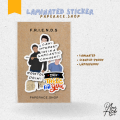 friends show, friends sticker pack, laminated waterproof stickers, friends american series. 