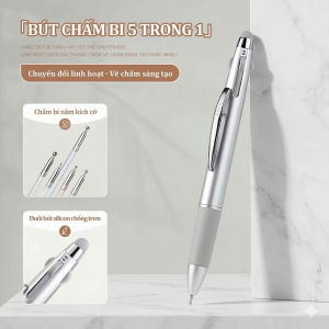 Bút chấm bi đa năng 5in1 có thể chà tráng gương móng nail