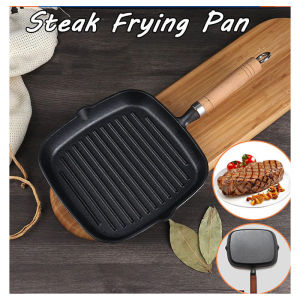 Italy Marble Stone Grill Steak Frying Pan No Coating Non Stick Pot Bowl Wok Cookware Tool 24cm BBQ Iron Pan