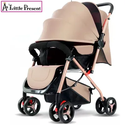 BESTSELING 2 WAY LUXURY Facing PREMIUM Baby Stroller LIMITED OFFER A little Present Lightweight Baby Stroller