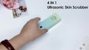 Ultrasonic EMS Skin Scrubber Blackhead Removal Face Care Cleaning Facical Pore Cleaner Cleanser Acne