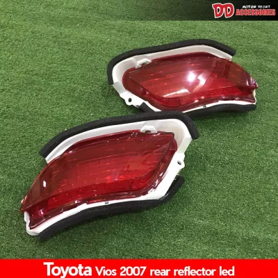 ทับทิมท้าย Vios 2007 2008 2009 2010 2011 2012 มีไฟ 2 step หรี่และเลี้ยว