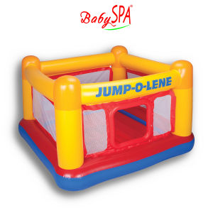 ♥♥♥ BabySPA Fun Intex Playhouse Jumpolene With Crawl Through Door for Kids Birthday Party Present