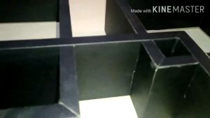 rak dinding kotak 3 pcs/ rak kekinian