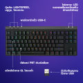 Logitech G515 LIGHTSPEED TKL Wireless Gaming Keyboard คีย์บอร์ดเกมมิ่งไร้สายโครงต่ำ ดีไซน์บางไร้ปุ่มตัวเลข สวิตซ์ Tactile คีย์ TH/EN. 