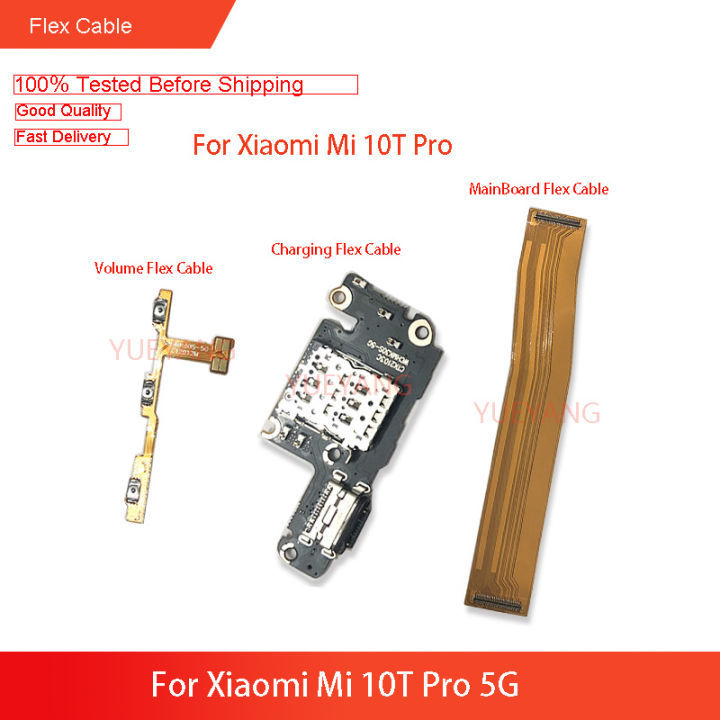 สำหรับ Xiaomi Mi 10T Pro 5G Xiaomi Mi เปิดวอลลุ่มพลังงาน10T Pro สายพาน ...