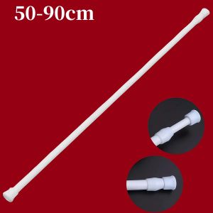 Punch-Free Adjustable Telescopic Rod Clothes Rod Shower Rod Curtain Rod Shower Curtain Rod