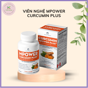 Viên nghệ MISKAFA MPOWER CURCUMIN PLUS bổ sung chống viêm