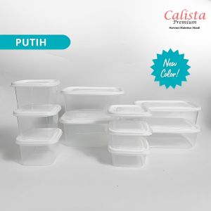 【CALISTA】OITA SET 10 PCS FOOD CONTAINER SET WADAH PENYIMPANAN MAKANAN ORGANZER KULKAS FOOD PREAPARATION