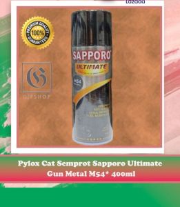 Pylox Cat Semprot Sapporo Ultimate Gun Metal M54* 400ml
