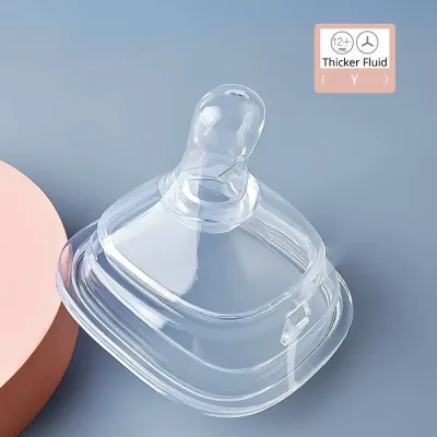 Hegen Puting Hagen Teat Baby Pacifier Puting Susu Hegen Wideneck Baby Square Nipple