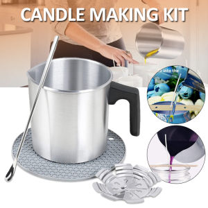 Candle Making Kit Diy Candles Craft Tool Set Pouring Pot Wicks Centering