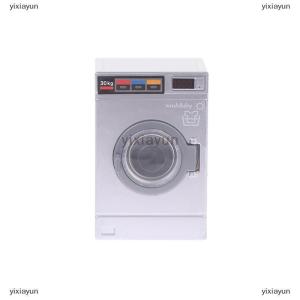 [COD] yixiayun 1:12 Dollhouse Miniature Washing Machine Home Appliance Laundry Model Decor Toy