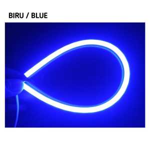 SEPASANG(2 PCS) LAMPU NEON STRIP LIGHT FLEXIBLE/LAMPU VARIASI ALIS MOTOR MOBIL NO BINTIK 25 30 45CM