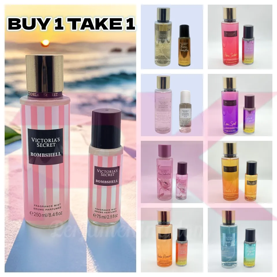 BUY 1 TAKE 1 Victoria Secret Perfume Long Lasting Scent men Women