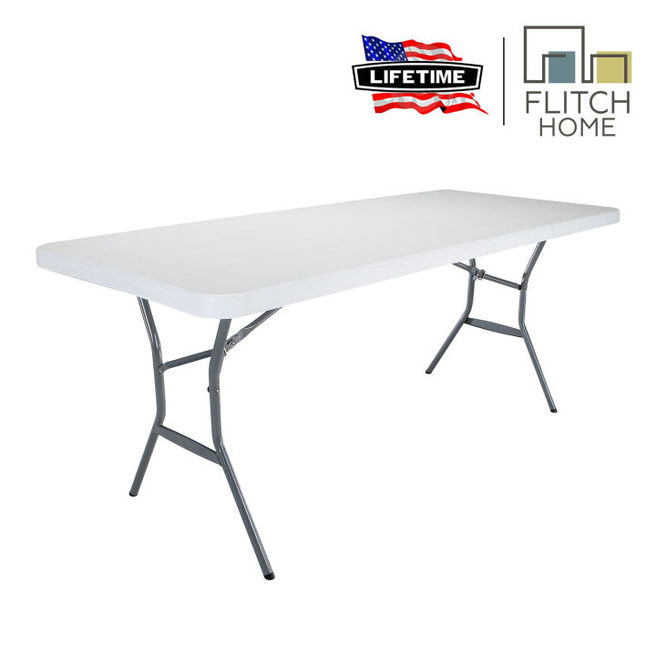 Lifetime 6 FT Solid Top Table White Lazada PH