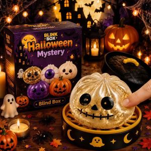 4 Styles Halloween Relief Toy for Kids Girls Boys Squeeze Toy Stress Reliever Great for Kid Part