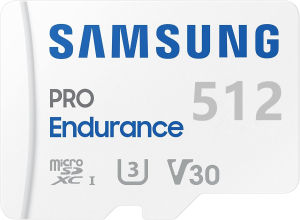 SAMSUNG PRO 2000GB MicroSDXC Memory Card With Adapter for Dash Cam Body Cam And security Camera Class 10 U3 V30