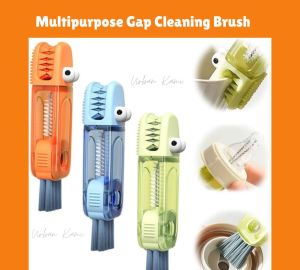 4-in-1 Bottle Cleaning Brush Set Multifunction Silicone Cup Lid Gap Cleaner Home Kitchen Crevice Cleaning Tools