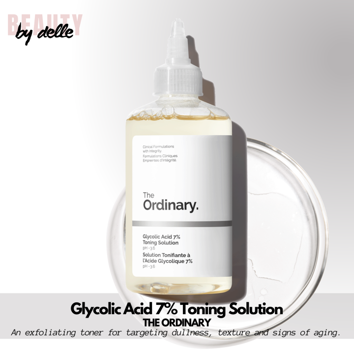 THE ORDINARY Glycolic Acid 7% Exfoliating Toning Solution 240ml ...