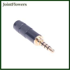 JointFlowers Mạ Vàng 3.5 Mm Trs Nam Để 3.5 Mm Trrs Nữ Âm Thanh Stereo Kết Nối 3.5 Mm 3 Cực Cắm Để 4 Cực Jack Micro Adapter