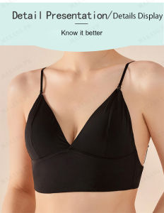 Back Beautiful Bra No Wires Push Up Triangular Cup Bra