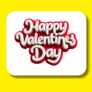 MJC Colourmade Mouse Pad - Valentine’s Special