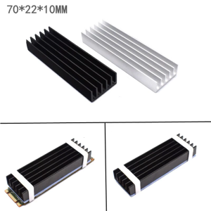 for M.2 Solid State Hard Disk Heat Sink with Thermal Pad Computer Notebook NVME Radiator Heatsink for Router CPU Bridge