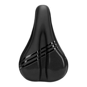 จักรยานเสือหมอบที่นั่งจักรยานที่นั่งการดูดซับแรงกระแทกปั่นจักรยานจักรยานอานแผ่นรองซิลิโคนจักรยานในร่มกลางแจ้ง