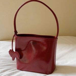 Túi Da Tote Chl0 2 Đựng Đồ Thoải Mái Kèm Charm Ngựa Xinh Size 22cm (Auth Tuồn)