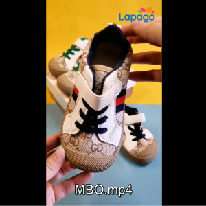 LAPAGO - Sepatu Sneaker Anak Laki Laki Perempuan Casual Usia 3 Bulan - 2 Tahun Type MBO