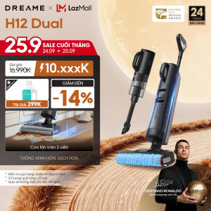 Máy hút bụi khô & ướt Dreame H12 Dual - Bản quốc tế - Bảo hành 24 tháng