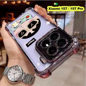 Trường Hợp Xiaomi 15 T 15 T 15 T Pro 15TPro 2025 Trường Hợp Mềm Mại trong suốt chống sốc Rõ Ràng vỏ lưng sang trọng Cho Cậu Bé Người Đàn Ông