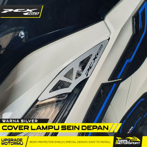 Cover Sein Honda PCX 160 Akrilik Varian Gold/Silver Modif Keren Motorcycle - Tampilan Baru