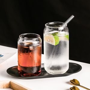 LIUJIR Có thể định hình Có thể tái sử dụng Sạch cho bia nước trái cây Phòng bếp Whisky Đồ uống nóng Uống rượu Ly thủy tinh Cốc cà phê Tách trà Kính có thể