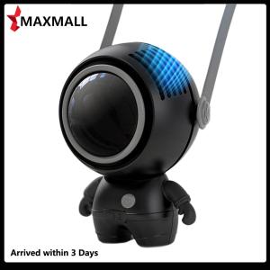 【New Arrival】 Badeless พัดลมพกพาเดสก์ท็อปสำนักงานนักบินอวกาศ Mini พัดลมพกพา USB ชาร์จน้ำหนักเบาสบายสำหรับการตั้งแคมป์ปีนเขาตกปลา