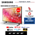 [FREE DELIVERY] Samsung TV 50DU7000 4K UHD Smart TV (43" / 50" / 55"/ 65") 43DU7000 / 50DU7000 / 55DU7000 / 65DU7000. 