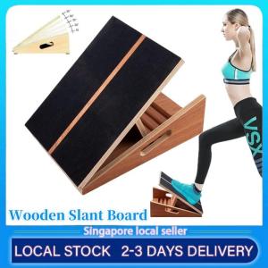 Professional Wooden Slant Board Adjustable Incline Board Calf Ankle Stretcher Stretch Board