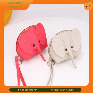 ❣️❣️❣️ 1Pcs Creative Lipstick Zipper Card Bag Cute Small Elephant Wallet Cosplay Anime Purse Elephant Japanese Bag Backpack Pendant