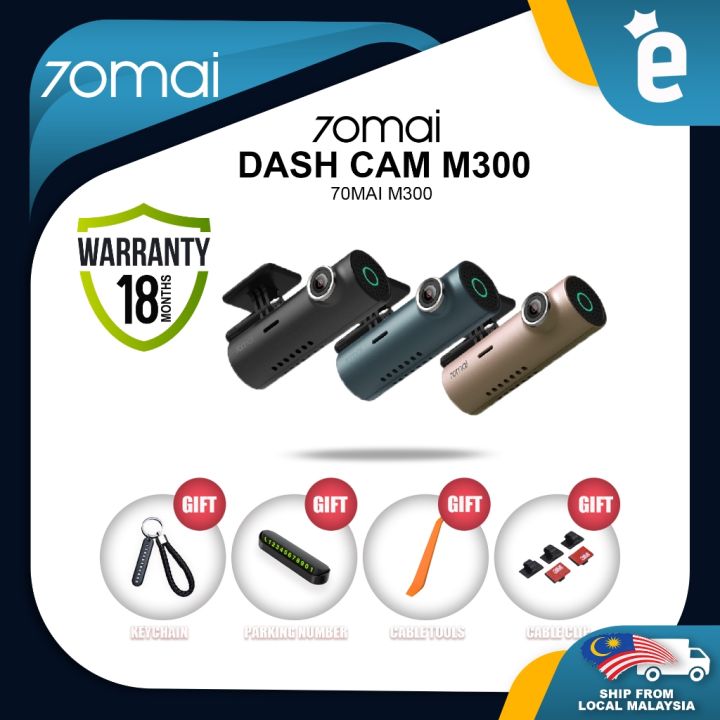 70mai M300 1296P Car Recorder Dashcam Dashboard 70 MAI Car Cameras WiFi ...