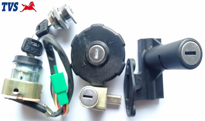 Tvs apache lock cheap set price