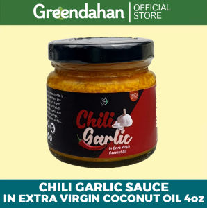 Greendahan Chili Garlic in Extra Virgin Coconut Oil 4oz - Keto Low Carb Friendly