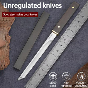 【In Stock】Warranty Meat Knife with Knife Cover Non-regulated Tools Household Meat Knife Kitchen Stainless Steel Knife Fruit Knife Portable
