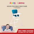 Joovy Nook Foldable High Chair Turquoise. 